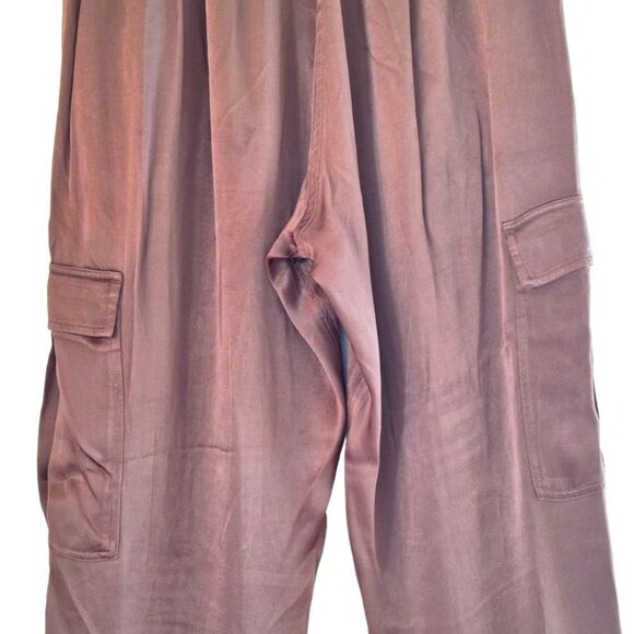 Pistola Pull On Slinky Cargo Pant Straight Leg Mocha Brown XL Trouser Unworn - Picture 4 of 14